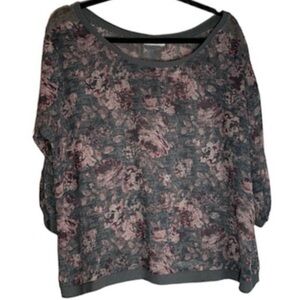 Floral Print Women's Top